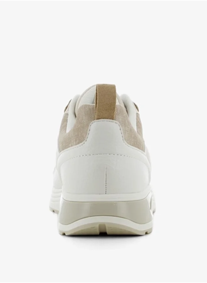 SJ Women's Colourblock Lace-Up Sports Shoes