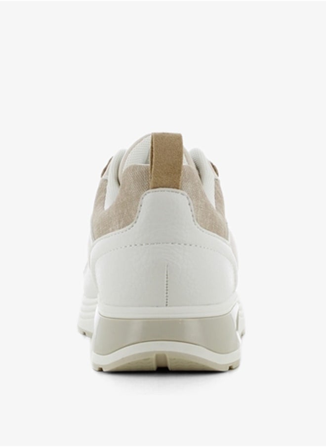 SJ Women's Colourblock Lace-Up Sports Shoes  - Image 3