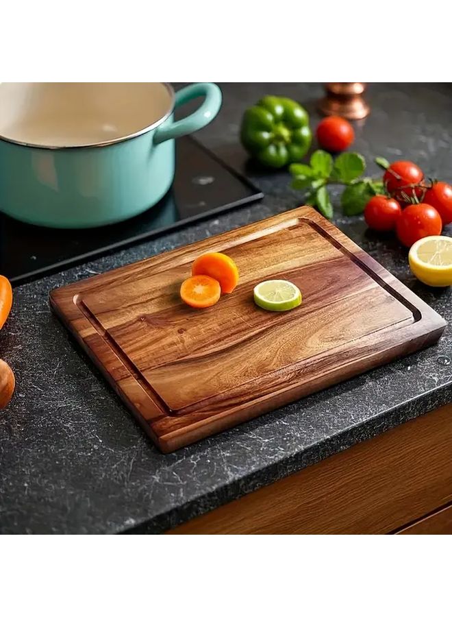 Extra Large Breakfast Tray Serving Platter Cutting Board For Outdoor Kitchenware All Occasions - Image 2