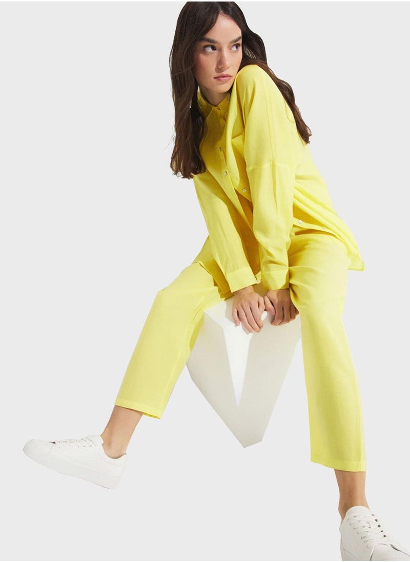 جون بنطلون بخصر مرتفع - Image 3