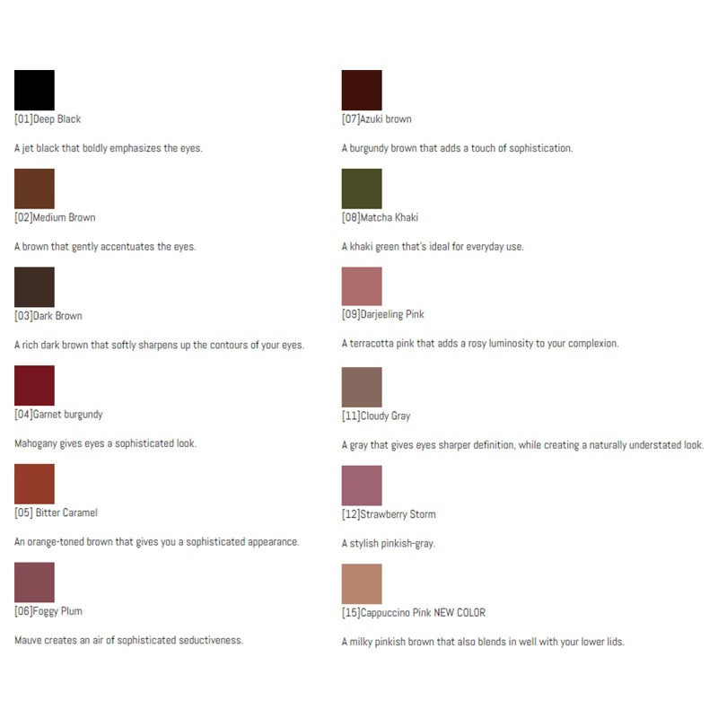 CANMAKE Creamy Touch Liner 1.5mm Slim Eyeliner (0.09 g) (07 Azuki Brown) - Image 3