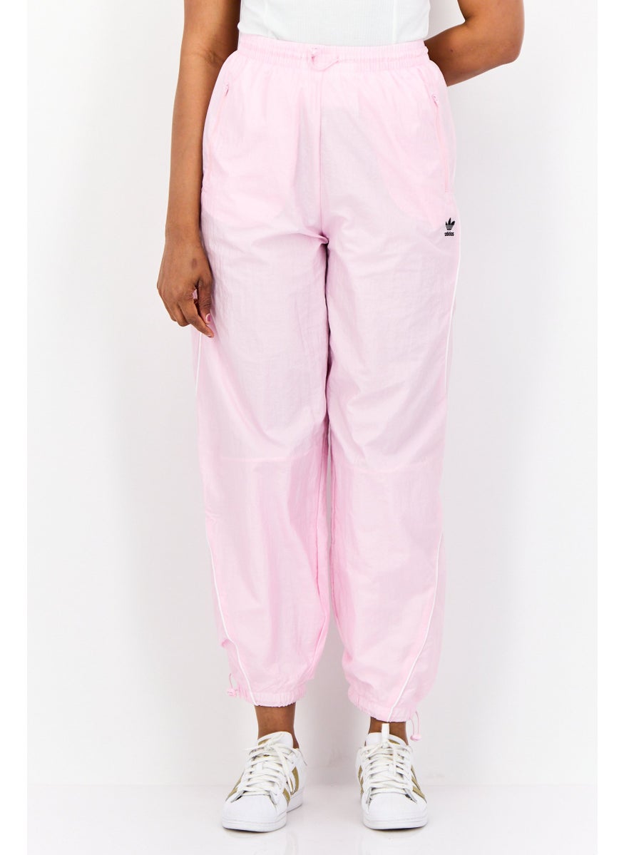 Adidas Women Sportswear Fit Brand Logo Training Track Pants, Pink  - Image 1