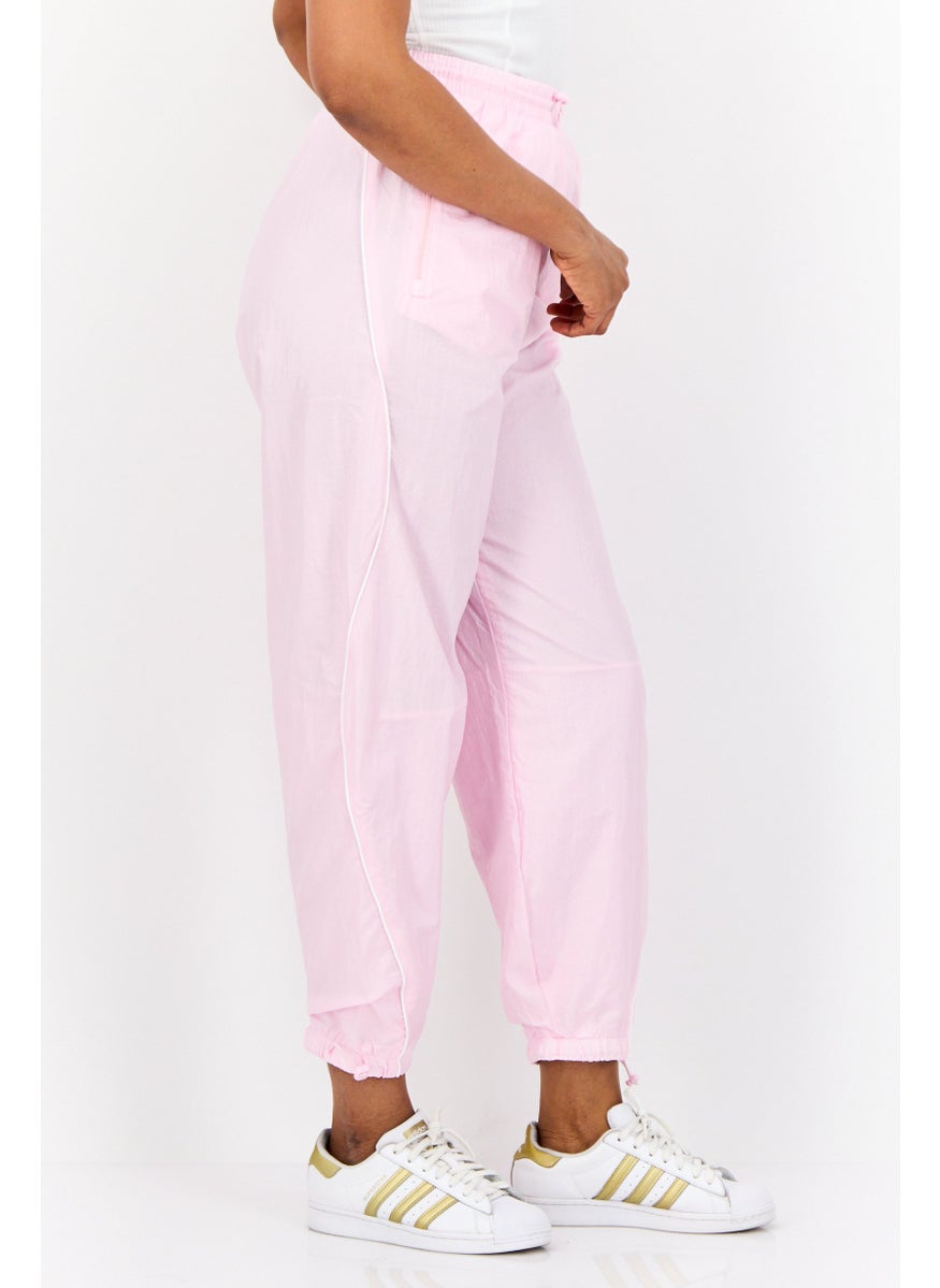 Adidas Women Sportswear Fit Brand Logo Training Track Pants, Pink  - Image 3