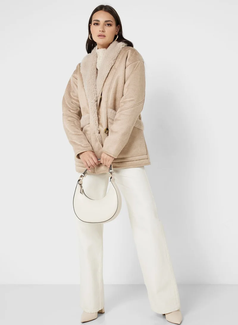 ONLY Embroidered Knitted Sweater
