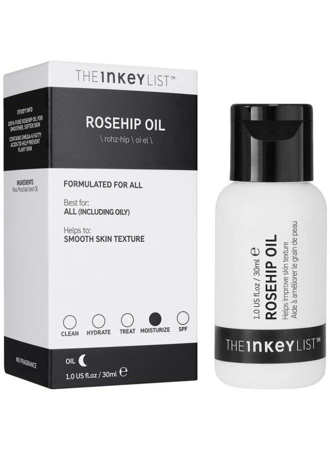 زيت ثمر الورد لملمس بشرة ناعم من ذا انكي ليست، 30 مل - Image 1