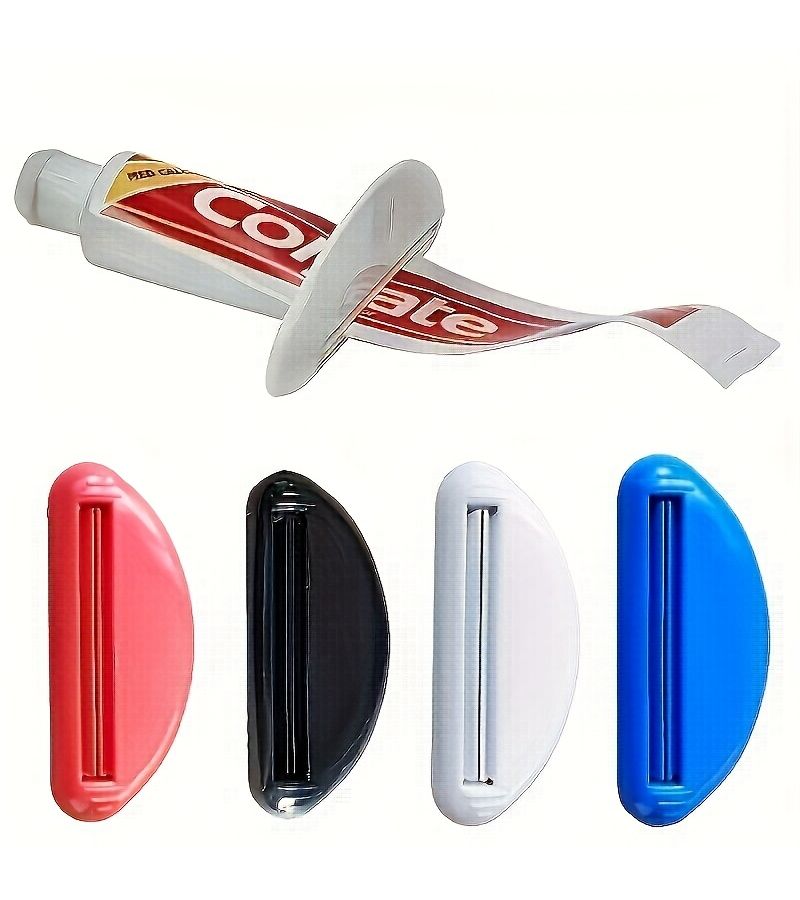 Mix Color Plastic Toothpaste Extruder Prevents Waste for Bathroom Use - Image 3