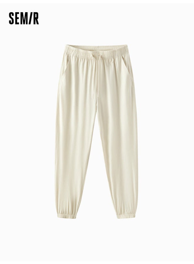 SEMIR Men's Solid Colored Flowy Pants - Image 1