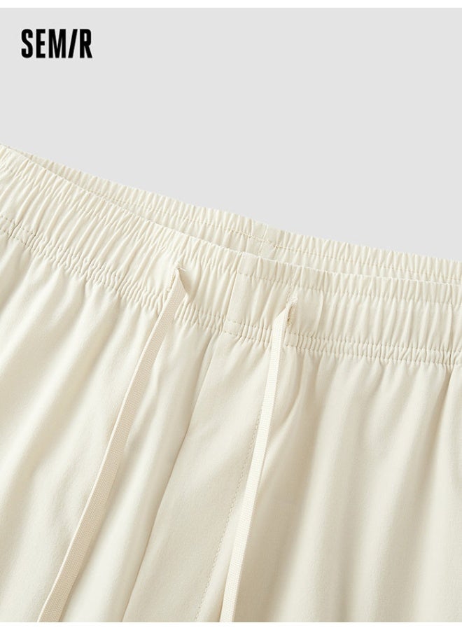 SEMIR Men's Solid Colored Flowy Pants - Image 3