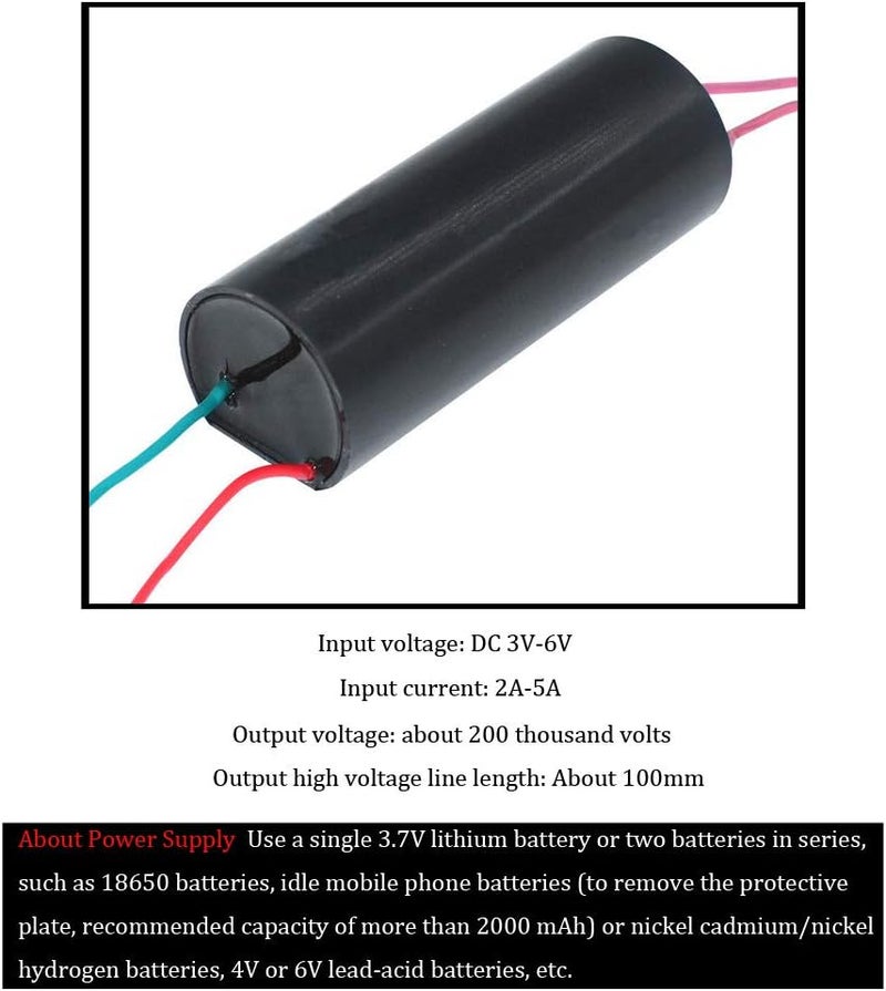 Ximimark DC 3v-6v to 400kV Boost Step Up Power Module High Voltage Generator 2Pcs - Image 5