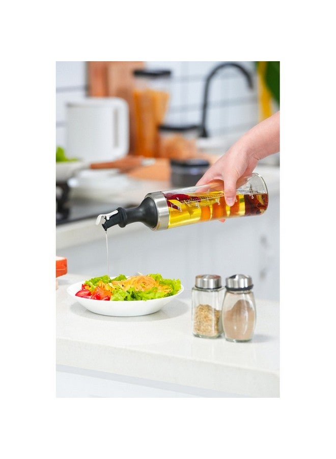 Elemental Kitchen High Quality Herb Infusion Bottle Clear and Black 570 ml 89652001 - Image 2