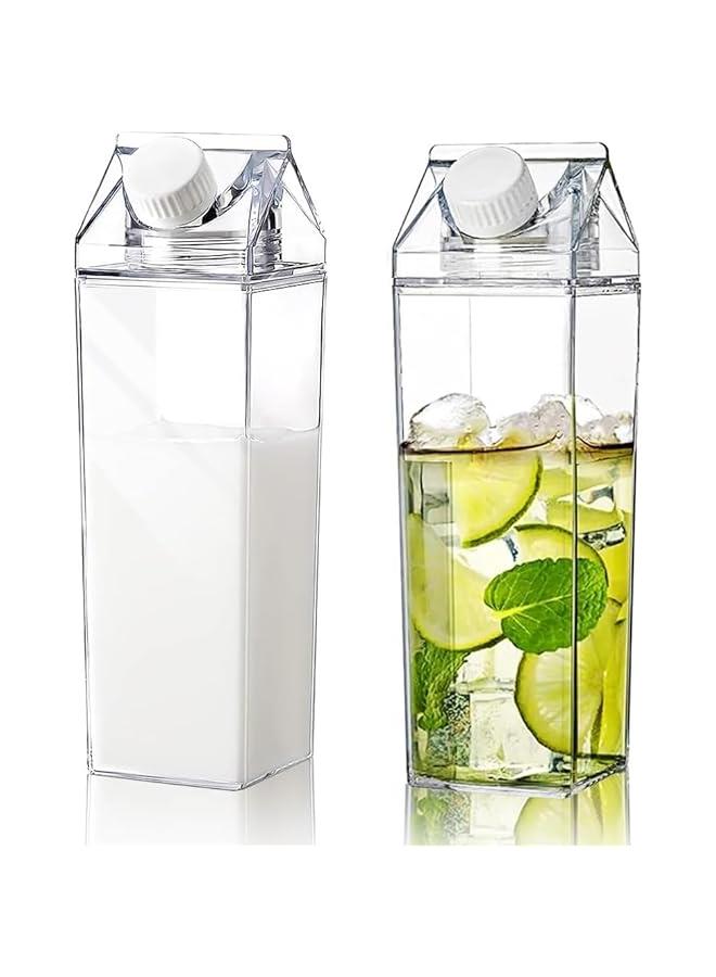 هوكور زجاجة مياه محمولة من هوكور سعة 17 اونصة شفافة وانيقة خالية من البيسفينول ايه ادوات شرب محمولة زجاجة مياه حليب كرتونية للرياضة الخارجية والسفر والتخييم والانشطة 2 - Image 1