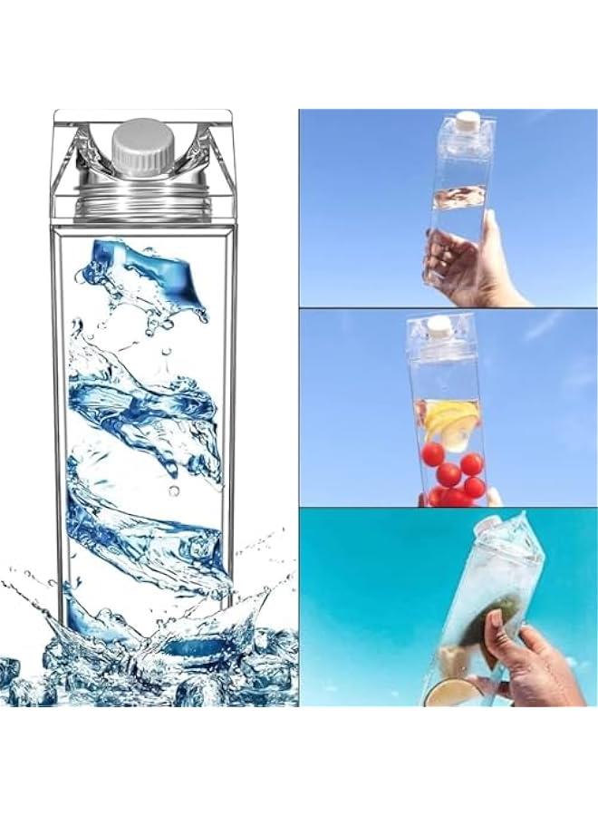 هوكور زجاجة مياه محمولة من هوكور سعة 17 اونصة شفافة وانيقة خالية من البيسفينول ايه ادوات شرب محمولة زجاجة مياه حليب كرتونية للرياضة الخارجية والسفر والتخييم والانشطة 2 - Image 4