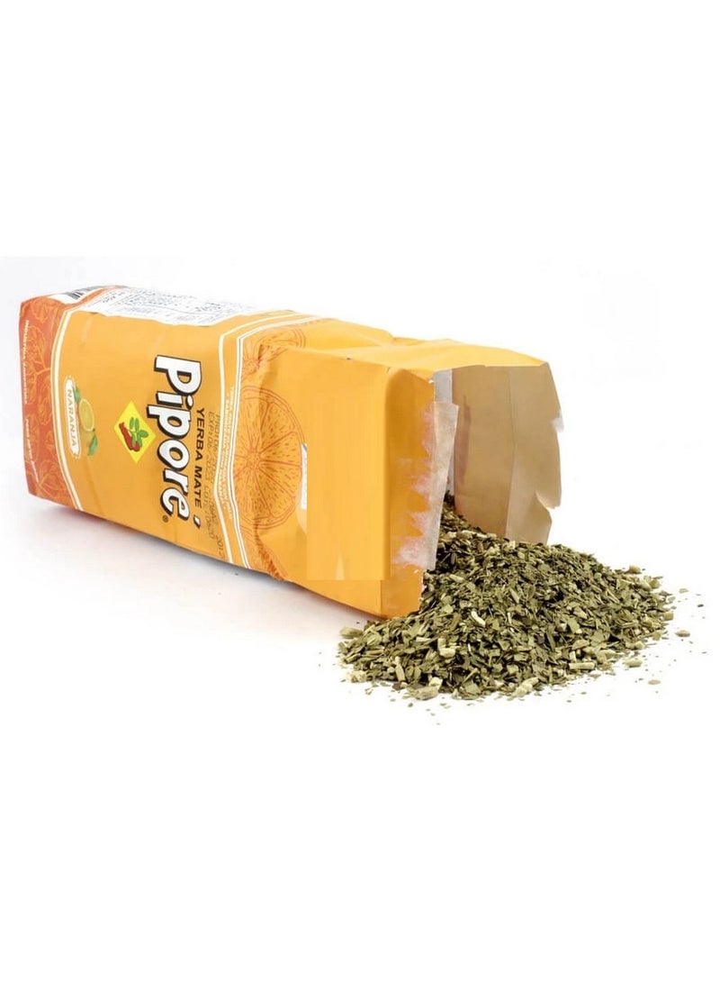 Yerba Mate Pipore Naranja Orange 500 G - Image 2