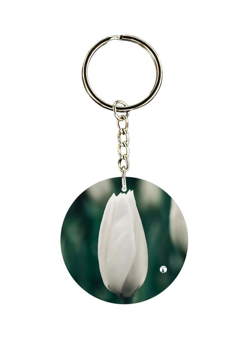 RKN Flower Printed Keychain