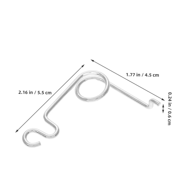 2Pcs Fuel Tank Door Spring Repair Kit Bracket For Gas Cap Cover Replacement RV Tool Kit - Image 3