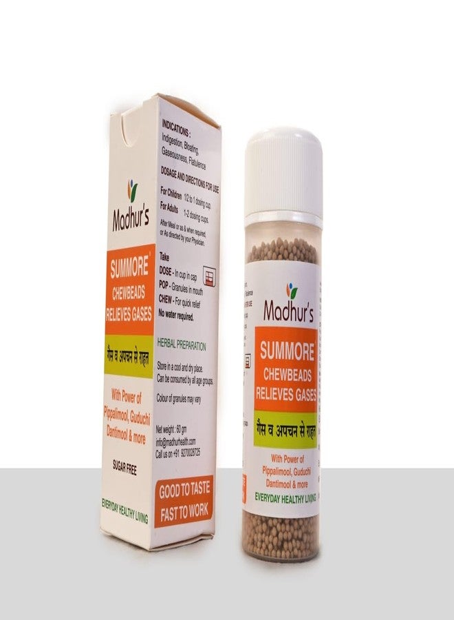 Summore Chewbeads Relieves Gases 60 Gram - Image 1