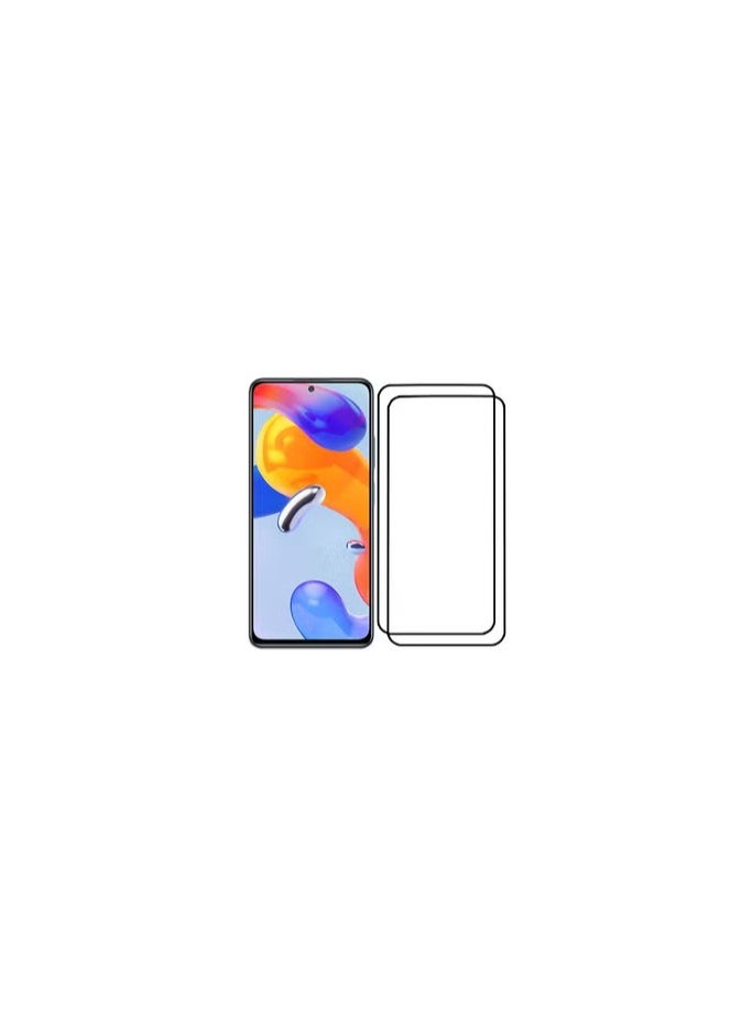 CATANES - 2 Pack For Xiaomi Redmi Note 11 Pro 5G Screen Protector Tempered Glass Full Glue Back - Image 1