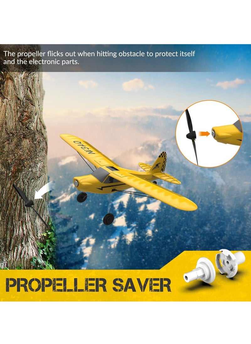 KASTWAVE - RC Plane, Trainer Sport Cub 3CH Remote Control Airplane, with Prop Saver, 6-Axis Gyro Stabilizer & 3 Modes to Fly, Radio Controlled Aircraft RTF, RC Glider, Easy to Fly for Adults Kids Beginners Boys - Image 1