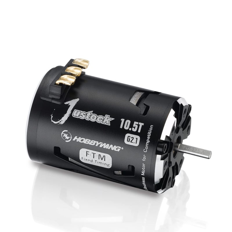 HOBBYWING JUSTOCK Black G2.1 brushless Motor for 1/10, 1/12, Zero Timing, Spec Racing (25.5T G2.1) - Image 4