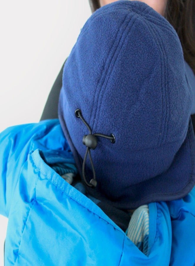 SwimZip UPF 50+ Sun Protective Kids' Winter Sun Hat with Neck and Ear Flaps - Image 5