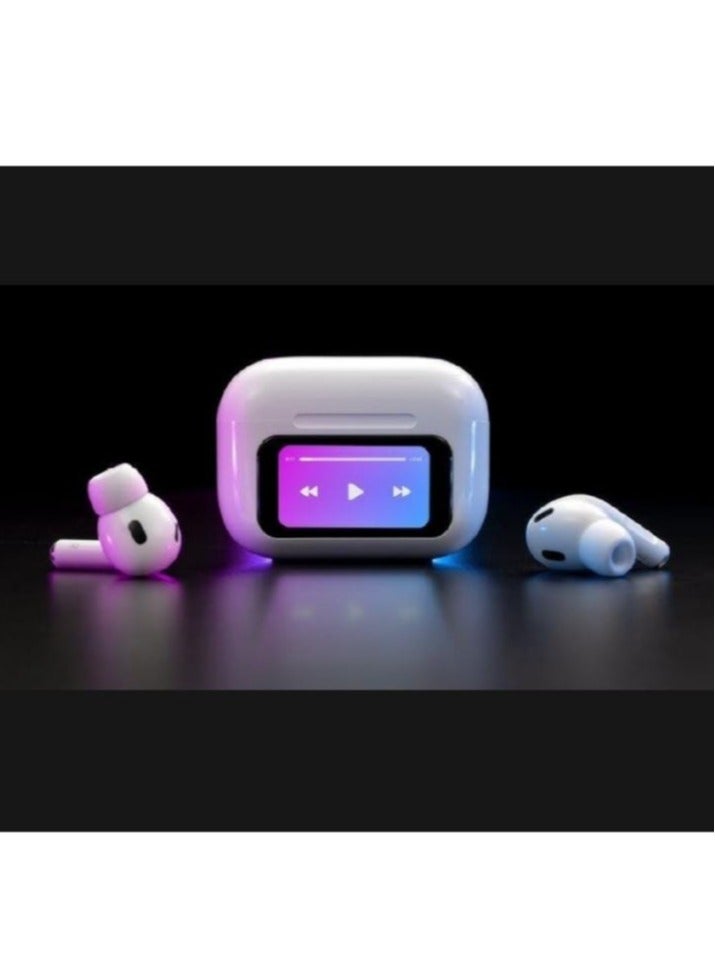 JAJEEK "A9 Pro Bluetooth Earphones with Touch Display – ANC/ENC Noise Cancelling AIPods" - Image 4