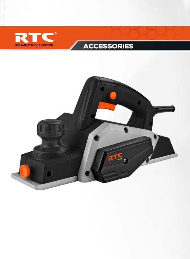 RTC RTC 620 Professional Electric Wood Planer – 850W – 82×2 mm Cutting Size – 1-Year Warranty  - Image 1