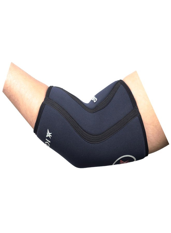 كوبو أكمام الكوع من كوبو، 7 مم، مصنوعة من النيوبرين لدعم الكوع، مناسبة لرفع الأثقال، والتمارين الرياضية، والتدريب المتقاطع، واللياقة البدنية، وتمارين القرفصاء، ورفع الأثقال، والتمارين الرياضية - (قطعة واحدة) - Image 1