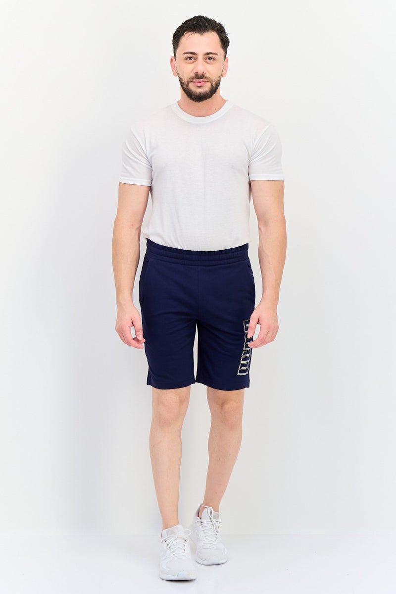 PUMA شورتات خارجية ضيقة للرجال، أزرق داكن - Image 4