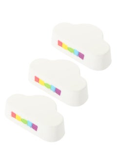 3 Pcs Rainbow Bath Salt Balls toys for boys kid toys bath travel body wash organic body lotion travel toddler toys toddler bathtub child the clouds white bath ball