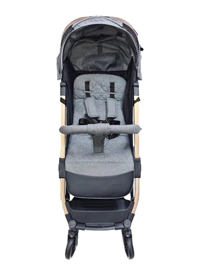 StarKids Baby Foldable Stroller With Multiple Recline Position And Adjustable Canopy - Image 1