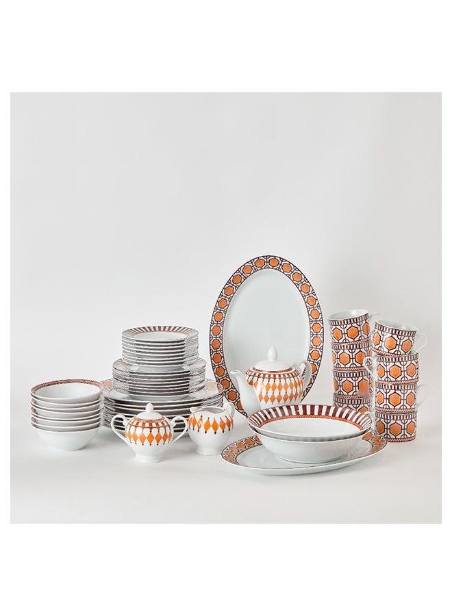 Home Box Dramatic 49-Piece Dinner Set 35 x 2.6 x 24 cm  - Image 5