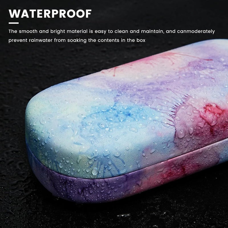 molshine Hard Sunglasses Case, Classic, Colourful and Large Hard Case Glasses Case, Lightweight and Portable - Image 5
