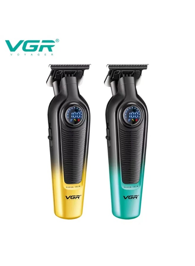 VGR V-996 Professional Hair Trimmer, Digital Display, Rechargeable multicolour - Image 5