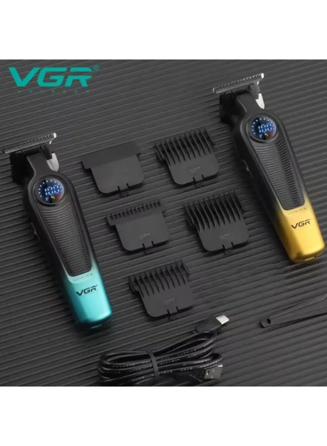 VGR V-996 Professional Hair Trimmer, Digital Display, Rechargeable multicolour - Image 3