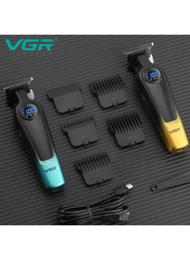 VGR V-996 Professional Hair Trimmer, Digital Display, Rechargeable multicolour - Image 4