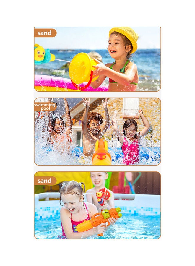 Kidle Children's Dinosaur Water Gun, 2 Nozzles Barrel Super Water Soaker Blaster Squirt, Long Range Gift For Kids, Summer Outdoor Beach Swimming Pool Water Play Toy - Image 2