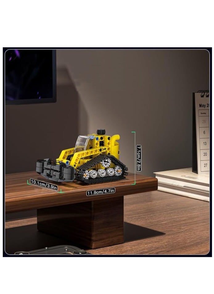 mould king 24015 Educational Snow Groomer Truck Bulldozer Building Toys, Creative STEM Models Building Blocks Kit, Collectible Ideas Construction Toys Truck Model Snow Groomer for Boys and Girls  - Image 5
