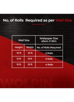 Wolpin Wall Stickers DIY Wallpaper Decal (45 cm x 10 m) 3D Brick PVC Vinyl Self Adhesive House Decorative, Living Room, Contact Paper Interior, Diana Brown - pzsku/Z9460DC2F37F822516627Z/45/_/1738306672/b3c5a4fd-7800-4c57-bb5a-de554d068717