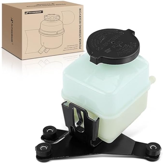 HP Power Steering ReservoirTank With Cap  Bracket Compatible With Toyota Land Cruiser 19982008  Lexus Lx470 19982007 - Image 1