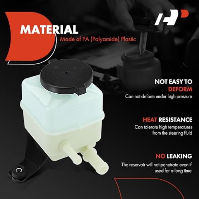 HP Power Steering ReservoirTank With Cap  Bracket Compatible With Toyota Land Cruiser 19982008  Lexus Lx470 19982007 - Image 3