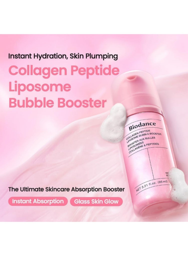 بيودانس Biodance Collagen Peptide Liposome Bubble Booster بوستر كوري بالكولاجين والببتيد للترطيب والإشراق - Image 2