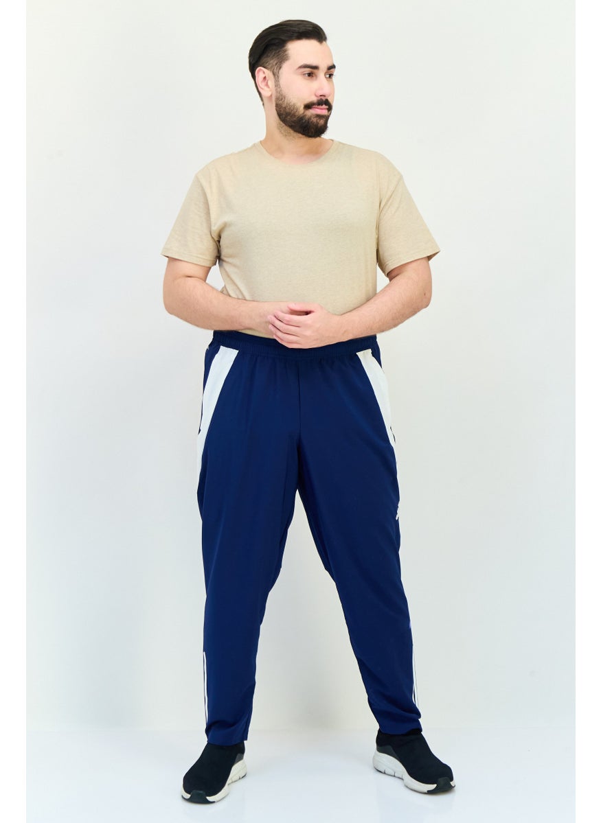 Adidas Men Regular Fit Outdoor Track pants, Navy  - Image 3
