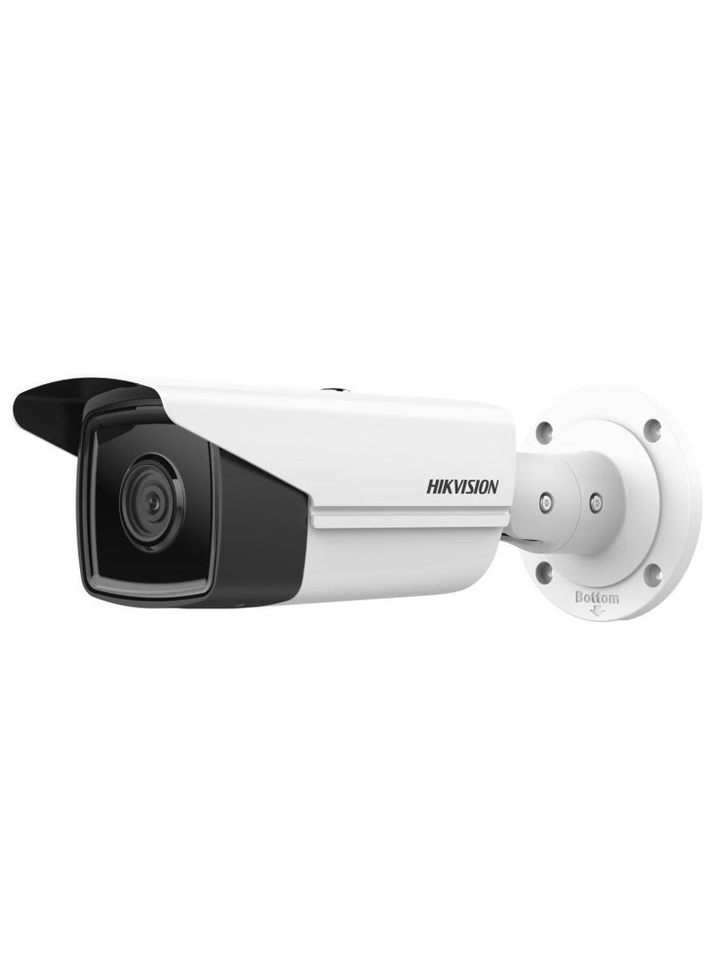 HIKVISION DS-2CD2T63G2-4I 6 MP AcuSense Fixed Bullet Network Camera, 2.8mm Lens, 120dB WDR, IR Night Vision up to 80m, H.265+ Compression, Smart Detection (Human/Vehicle), IP67 Weatherproof, 1/2.4" CMOS, PoE, ONVIF, SD Card Slot (Up to 512GB), Advanced Video Analytics | DS-2CD2T63G2-4I - Image 1