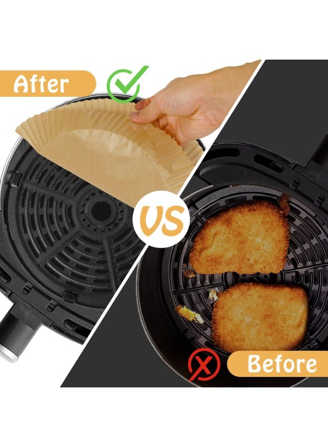 Air fryer liners, 100 pieces of disposable paper liners for Ninja Ninja air fryer, size XL - Image 1