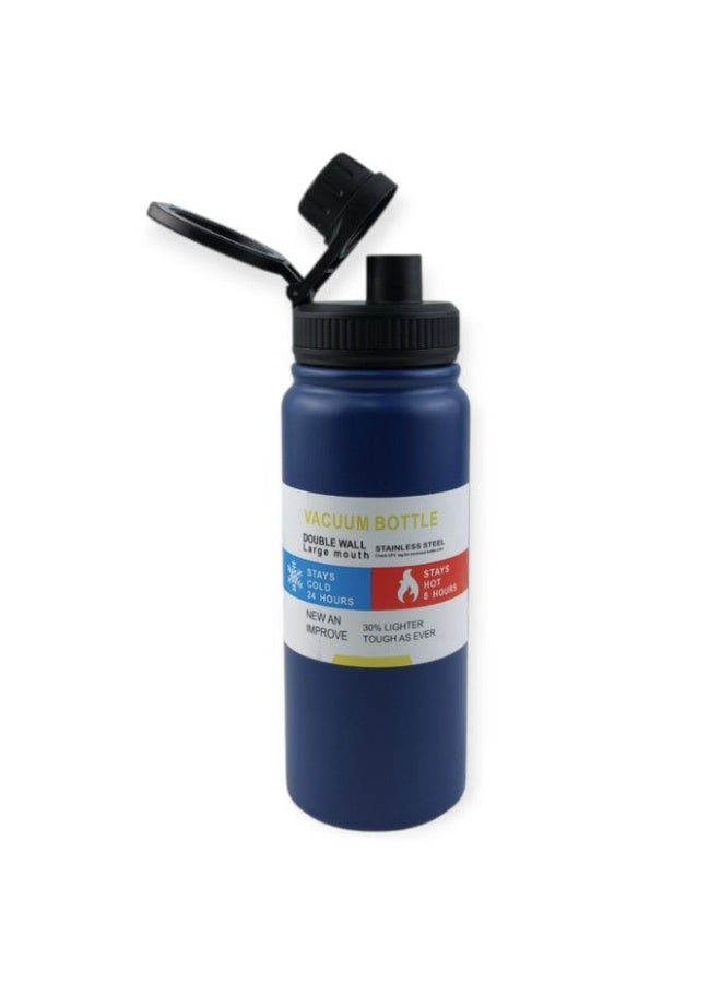 Original Insulated Water Bottle 800ml, Blue, Thermal Drink Bottle, Model 20209 - Image 1