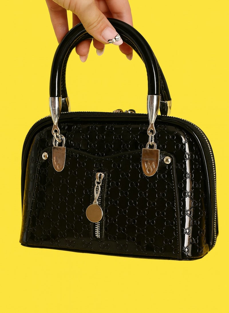 نو برانديد شنطة جلد فاخرة نسائية – تصميم أنيق مزودة بحزام كتف مثالي للعمل والاستخدام اليومي - Image 4