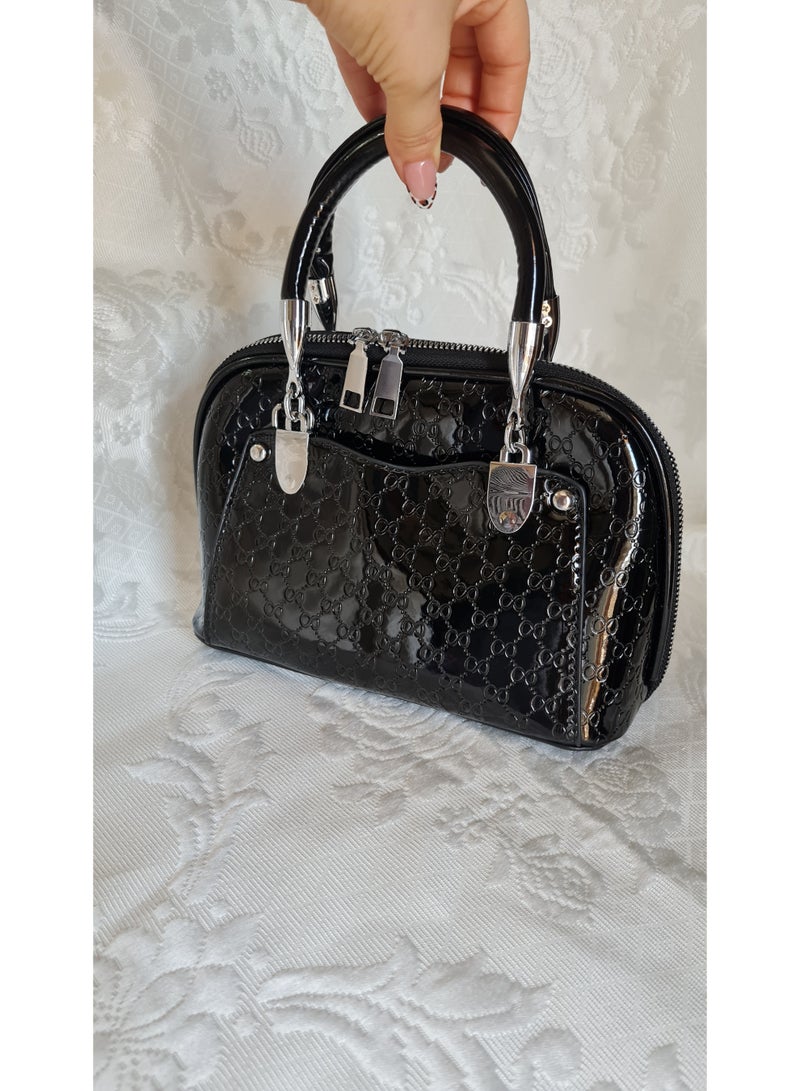 نو برانديد شنطة جلد فاخرة نسائية – تصميم أنيق مزودة بحزام كتف مثالي للعمل والاستخدام اليومي - Image 5