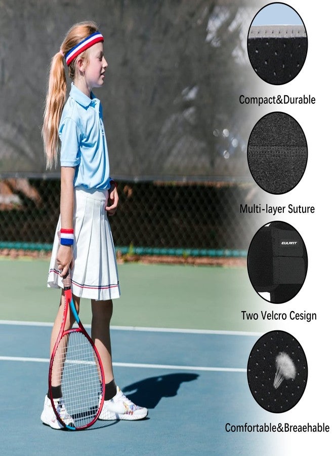 EULANT Kids Ankle Brace 1 Pair, Children Ankle Support, Ankle Compression Sleeve for Foot & Ankle Swelling, Achilles Tendon, Joint Pain, Injury Recovery, for Ice Skating Dance Hiking, Black M - Image 3