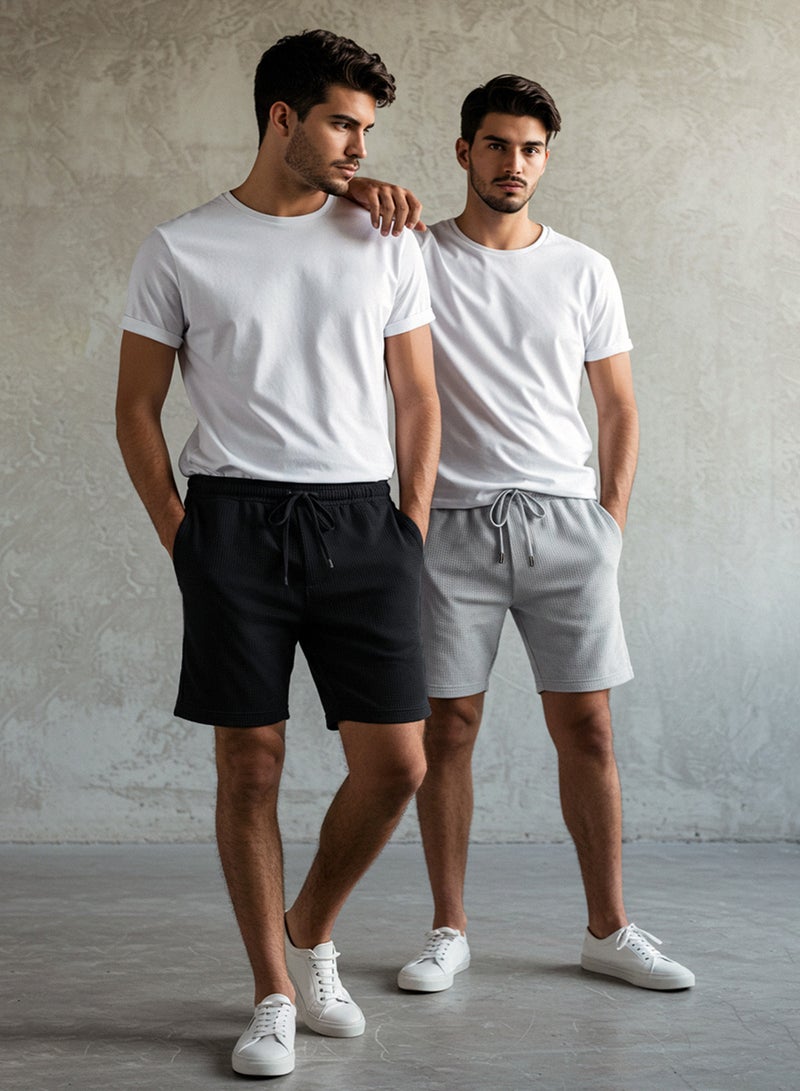 trendyol 2 Unit Shorts & Bermuda Tmnss23Sr00076 - Image 2