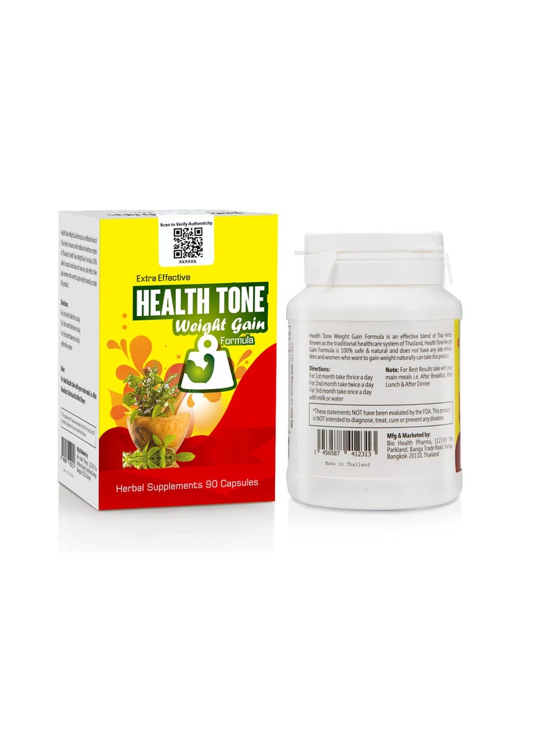 Health Tone Extra Effective Health Tone Weight Gain Supplements – Transform Your Body Naturally - Image 2
